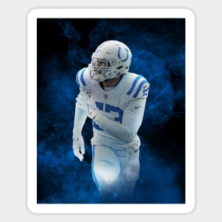 Shaquille Darius Leonard Indianapolis Sports Art Sticker